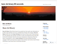 Tablet Screenshot of billpay.bancdebinary60seconds.wordpress.com