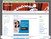 Tablet Screenshot of filmiduniya.wordpress.com