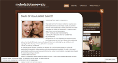 Desktop Screenshot of mobolajiolanrewaju.wordpress.com