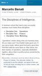 Mobile Screenshot of marcellobenati.wordpress.com