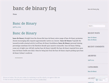 Tablet Screenshot of ftb.bancdebinaryfaq.wordpress.com