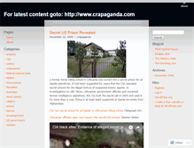 Tablet Screenshot of crapaganda.wordpress.com