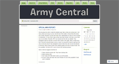 Desktop Screenshot of cparmycentral.wordpress.com