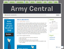 Tablet Screenshot of cparmycentral.wordpress.com