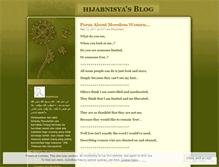 Tablet Screenshot of hanafauziyah.wordpress.com