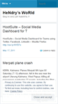 Mobile Screenshot of hendrysusilo.wordpress.com
