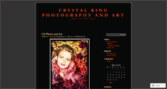 Desktop Screenshot of crystalkingphotoart.wordpress.com