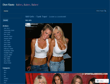 Tablet Screenshot of donflavio.wordpress.com
