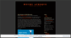 Desktop Screenshot of heureafrique.wordpress.com