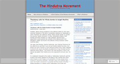 Desktop Screenshot of hinduextremism.wordpress.com