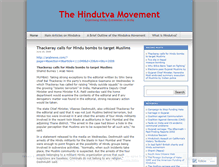 Tablet Screenshot of hinduextremism.wordpress.com