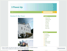 Tablet Screenshot of 3floorsup.wordpress.com