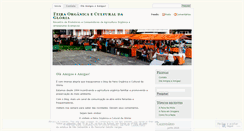 Desktop Screenshot of feiraorganicadagloria.wordpress.com