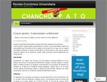 Tablet Screenshot of chanchopato.wordpress.com