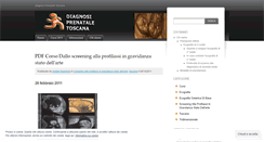 Desktop Screenshot of diagnosiprenataletoscana.wordpress.com