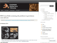 Tablet Screenshot of diagnosiprenataletoscana.wordpress.com