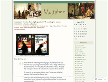 Tablet Screenshot of mujtahed.wordpress.com