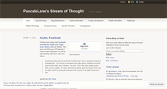 Desktop Screenshot of pascalelane.wordpress.com