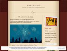 Tablet Screenshot of mosanblog.wordpress.com