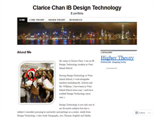 Tablet Screenshot of claricechan.wordpress.com