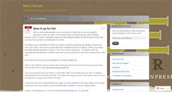Desktop Screenshot of deescereal.wordpress.com