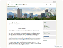 Tablet Screenshot of denverrealestateblog.wordpress.com