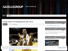 Tablet Screenshot of gazellegroup.wordpress.com