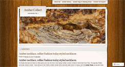 Desktop Screenshot of amberchamber.wordpress.com