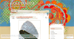 Desktop Screenshot of goledagua.wordpress.com