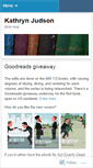 Mobile Screenshot of kathrynjudson.wordpress.com