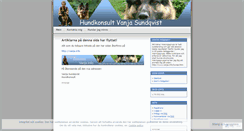 Desktop Screenshot of hundportalen.wordpress.com