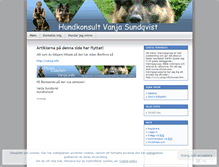 Tablet Screenshot of hundportalen.wordpress.com