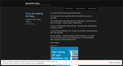 Desktop Screenshot of ahuerta806.wordpress.com
