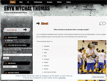 Tablet Screenshot of erykthomas.wordpress.com