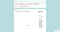 Desktop Screenshot of christchurchwalshaw.wordpress.com