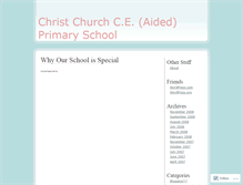 Tablet Screenshot of christchurchwalshaw.wordpress.com