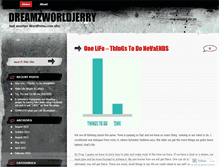 Tablet Screenshot of dreamzworldjerry.wordpress.com
