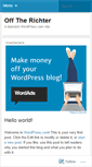 Mobile Screenshot of brandonrichter.wordpress.com