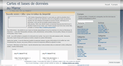 Desktop Screenshot of cartesdumaroc.wordpress.com