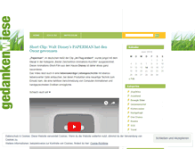 Tablet Screenshot of gedankenwiese.wordpress.com