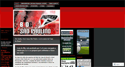 Desktop Screenshot of blogsaopaulino.wordpress.com