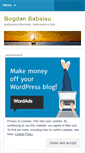 Mobile Screenshot of bogdanbabalau.wordpress.com