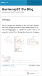 Mobile Screenshot of gavfeeney2010.wordpress.com