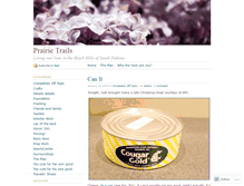 Tablet Screenshot of prairietrails.wordpress.com