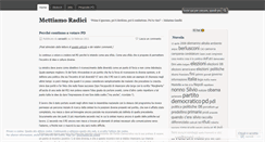 Desktop Screenshot of mettiamoradici.wordpress.com