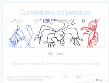 Tablet Screenshot of comedoresdeperdices.wordpress.com