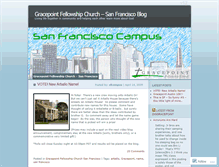 Tablet Screenshot of gracepointsf.wordpress.com