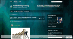 Desktop Screenshot of kimsandiego.wordpress.com