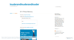 Desktop Screenshot of louderandlouderandlouder.wordpress.com