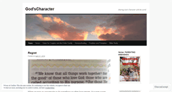 Desktop Screenshot of godscharacter.wordpress.com